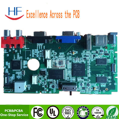 8 слоев HDI PCB прототипы платы Производство услуги зеленый 6mil